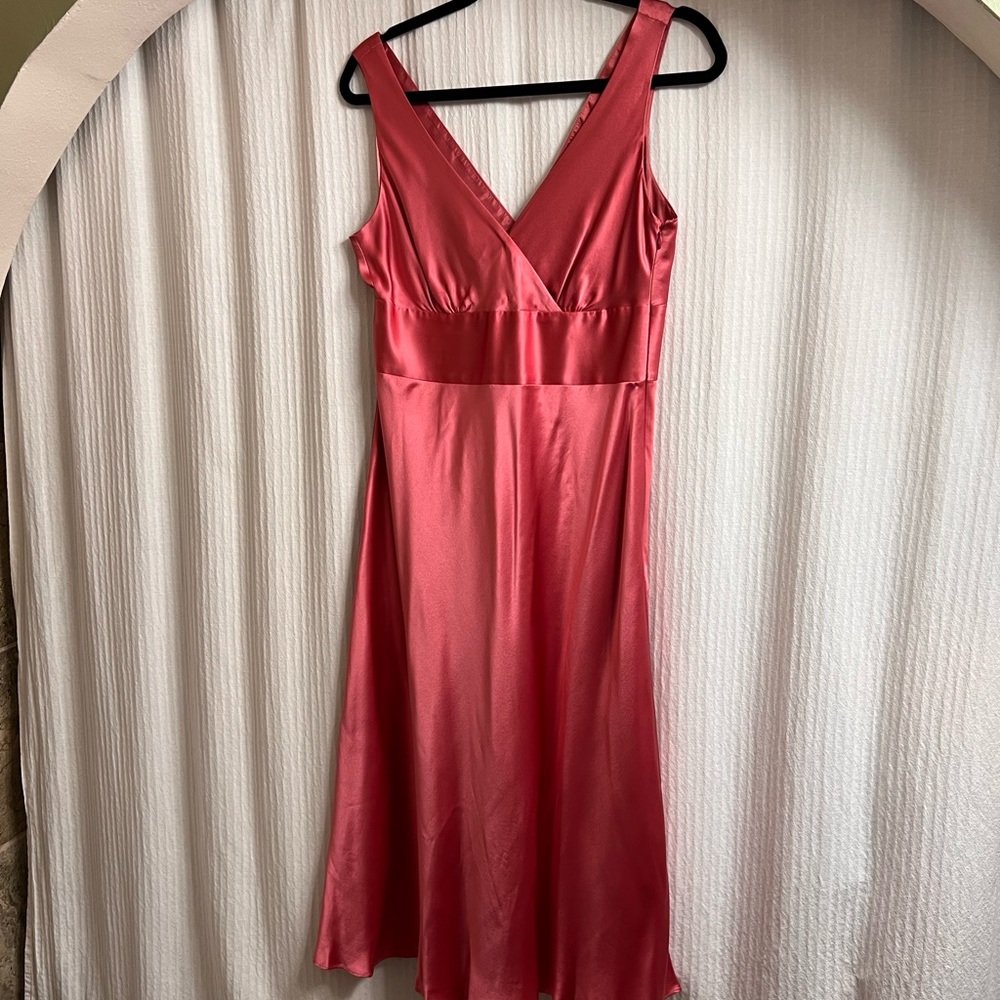 Gorgeous pink J Crew silk dress